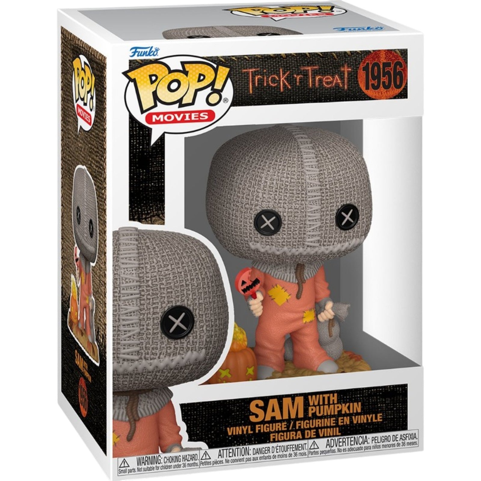Trick r Treat Sam with Pumpkin Funko Pop! Vinyl Figure #1956