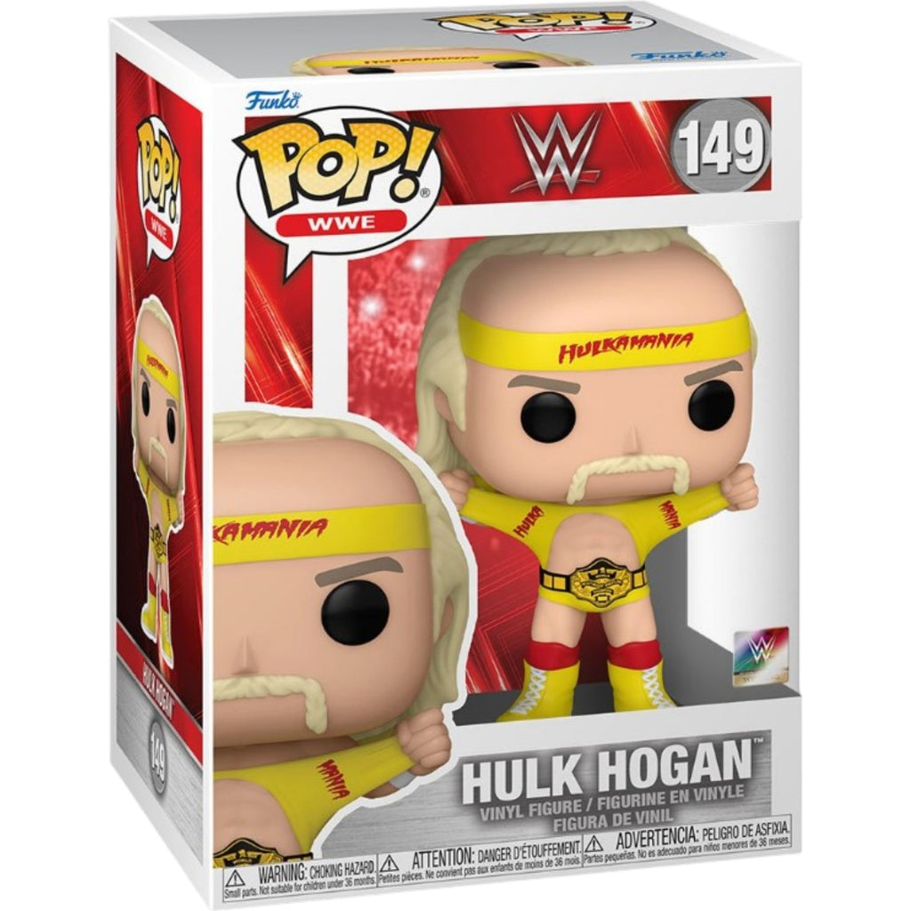 WWE Hulkamania with Belt Funko Pop! Vinyl Figure #149