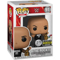 WWE The Rock with Championship Belt Funko Pop! Vinyl Figure Entertainment Earth Exclusive #91