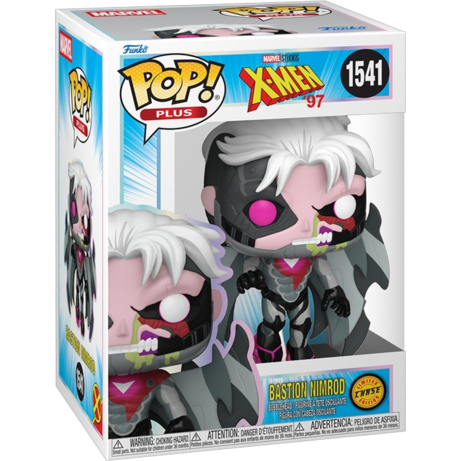 Marvel X-Men '97 Bastion Nimrod (Battle Damaged) Funko Pop! Plus Vinyl Figure (Chase Variant) #1541