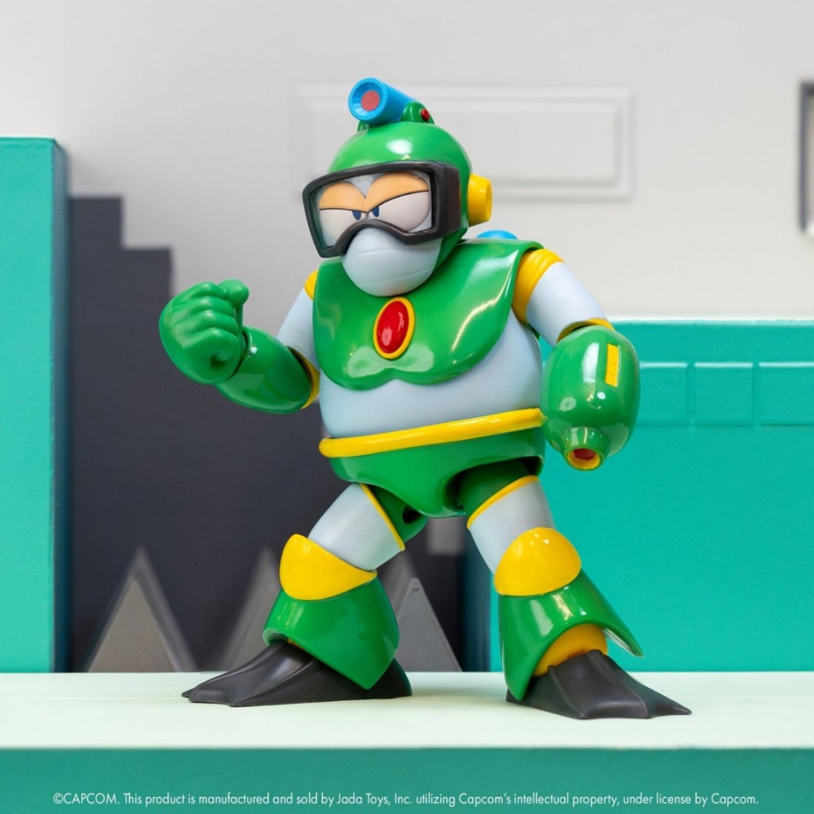 Mega Man Bubble Man Deluxe 1:12 Scale Action Figure Jada Toys