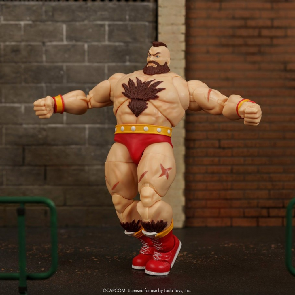 PRE-ORDER: Ultra Street Fighter II Zangief Deluxe 6-Inch Scale Action Figure Jada Toys
