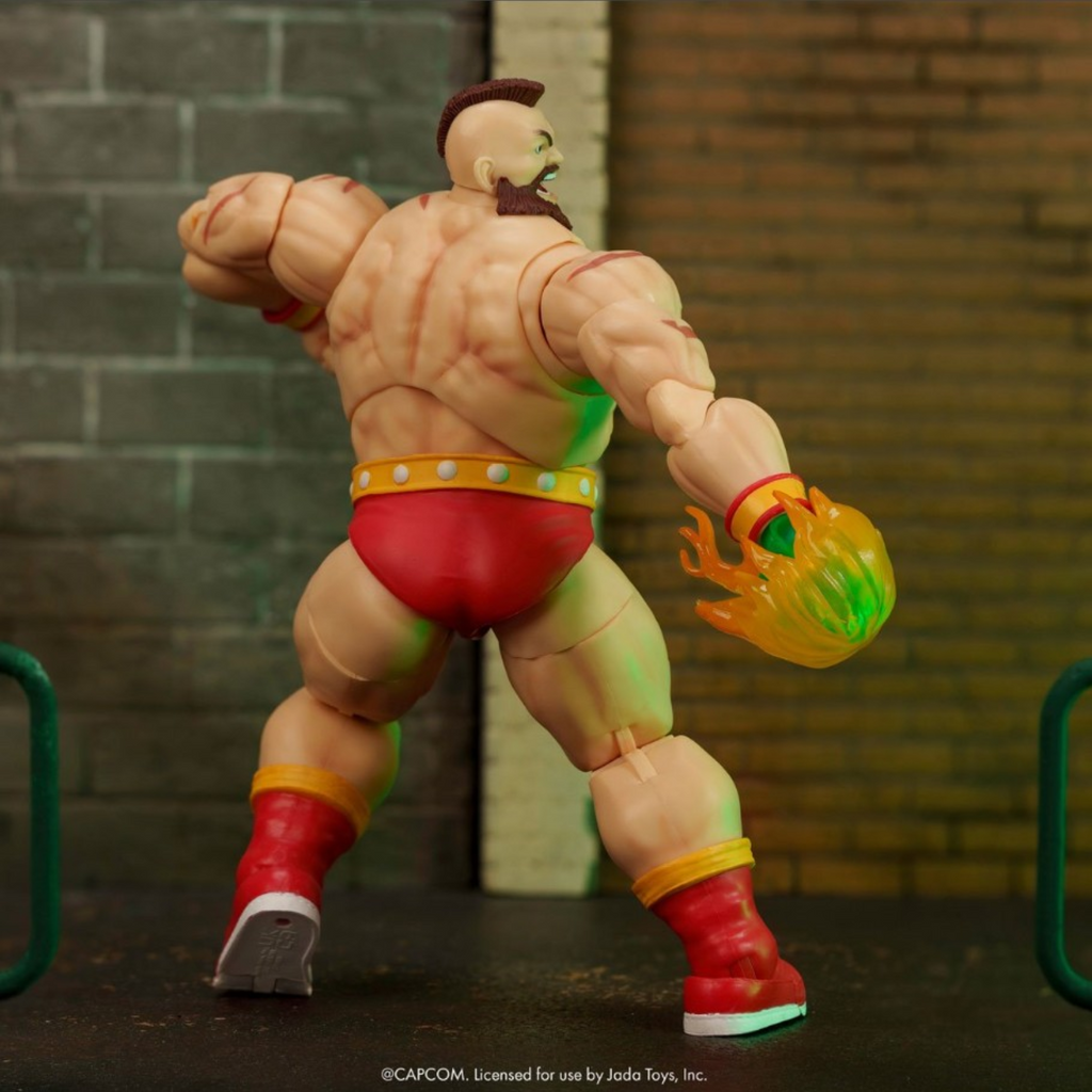 PRE-ORDER: Ultra Street Fighter II Zangief Deluxe 6-Inch Scale Action Figure Jada Toys
