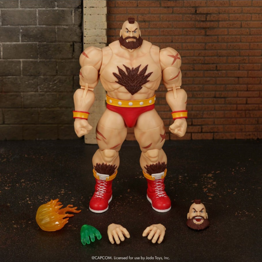 PRE-ORDER: Ultra Street Fighter II Zangief Deluxe 6-Inch Scale Action Figure Jada Toys