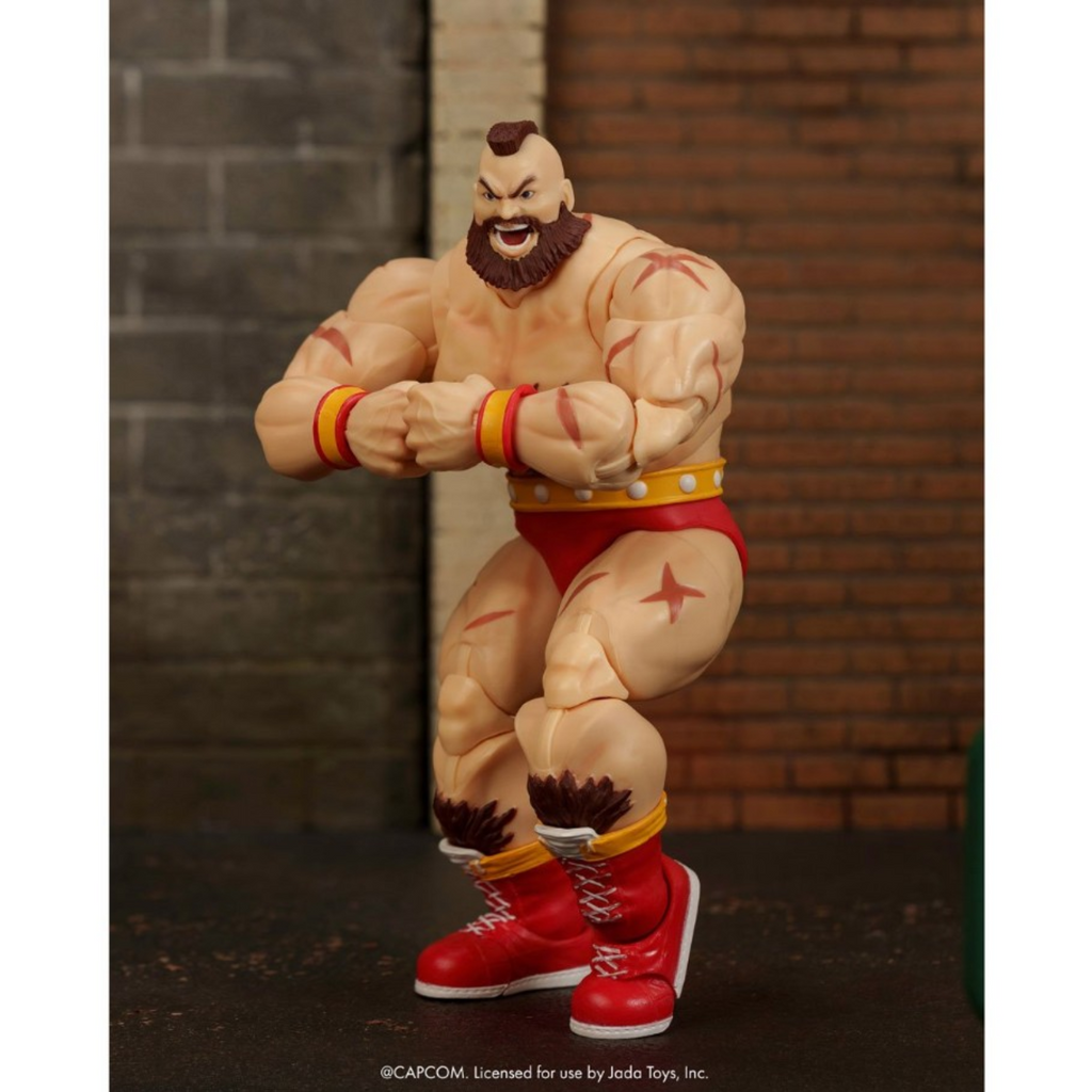 PRE-ORDER: Ultra Street Fighter II Zangief Deluxe 6-Inch Scale Action Figure Jada Toys