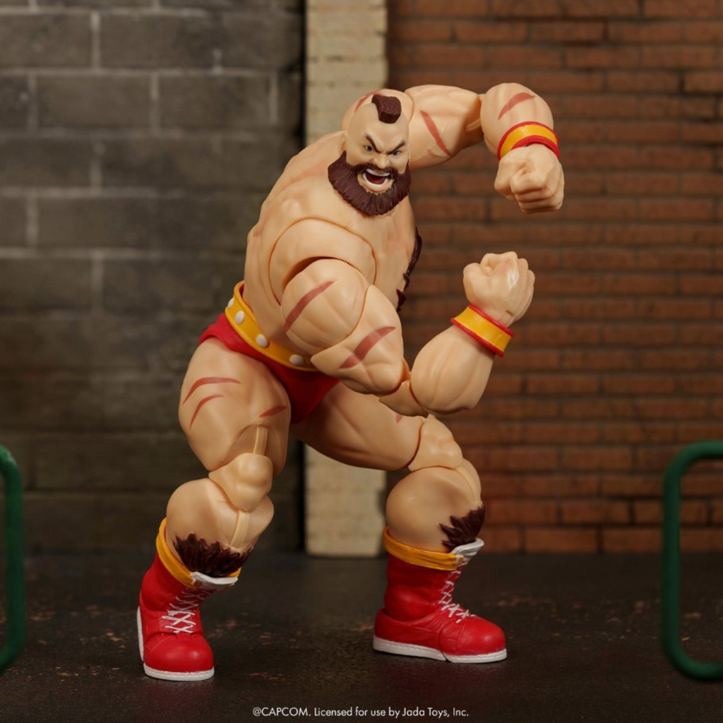 PRE-ORDER: Ultra Street Fighter II Zangief Deluxe 6-Inch Scale Action Figure Jada Toys