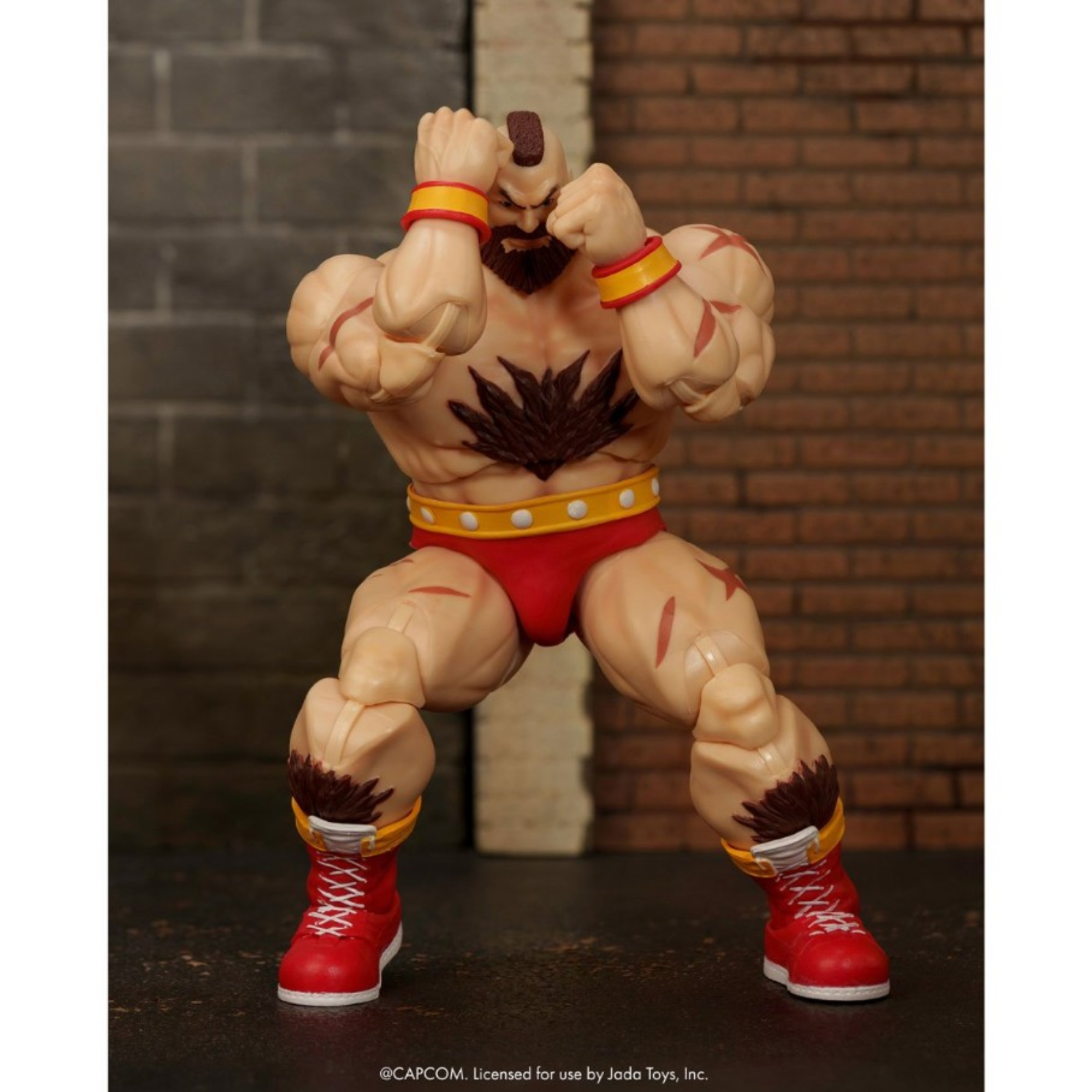 PRE-ORDER: Ultra Street Fighter II Zangief Deluxe 6-Inch Scale Action Figure Jada Toys