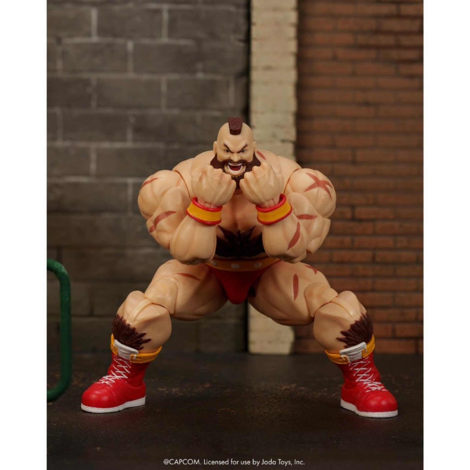 PRE-ORDER: Ultra Street Fighter II Zangief Deluxe 6-Inch Scale Action Figure Jada Toys