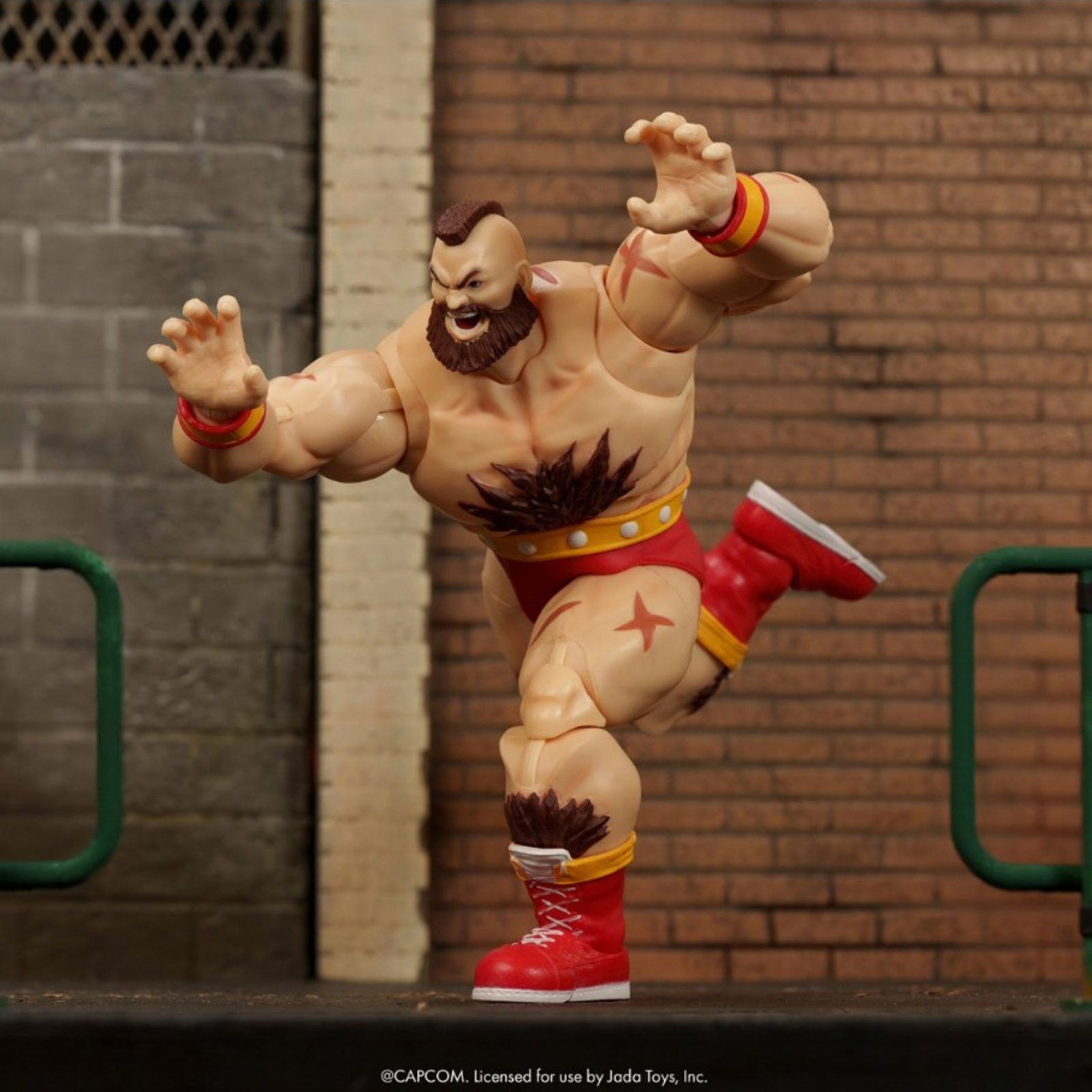 PRE-ORDER: Ultra Street Fighter II Zangief Deluxe 6-Inch Scale Action Figure Jada Toys