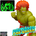 PRE-ORDER: Ultra Street Fighter II Blanka Glow-in-the-Dark 6-Inch Scale Action Figure - Entertainment Earth Exclusive