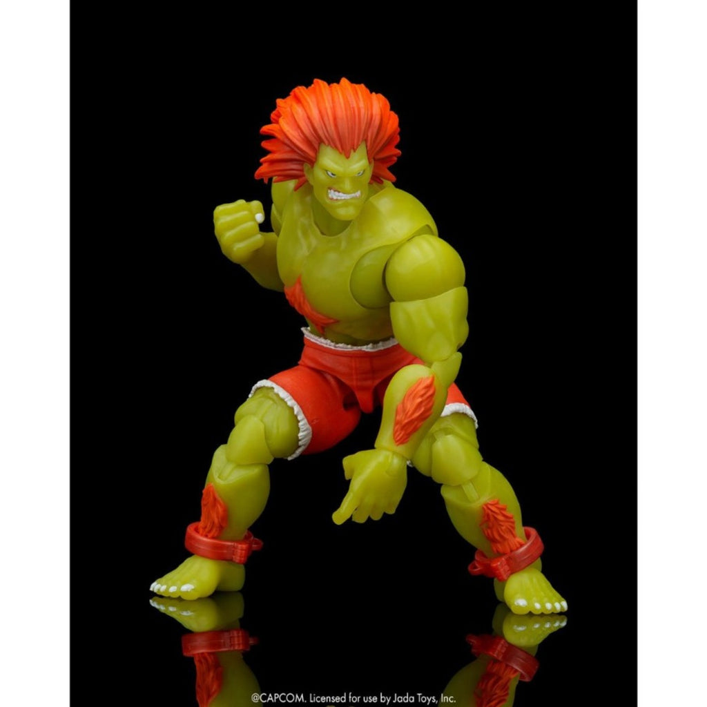 PRE-ORDER: Ultra Street Fighter II Blanka Glow-in-the-Dark 6-Inch Scale Action Figure - Entertainment Earth Exclusive