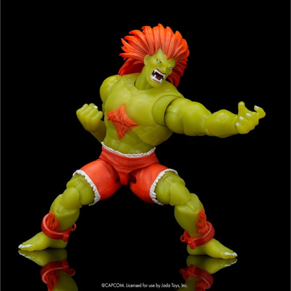 PRE-ORDER: Ultra Street Fighter II Blanka Glow-in-the-Dark 6-Inch Scale Action Figure - Entertainment Earth Exclusive