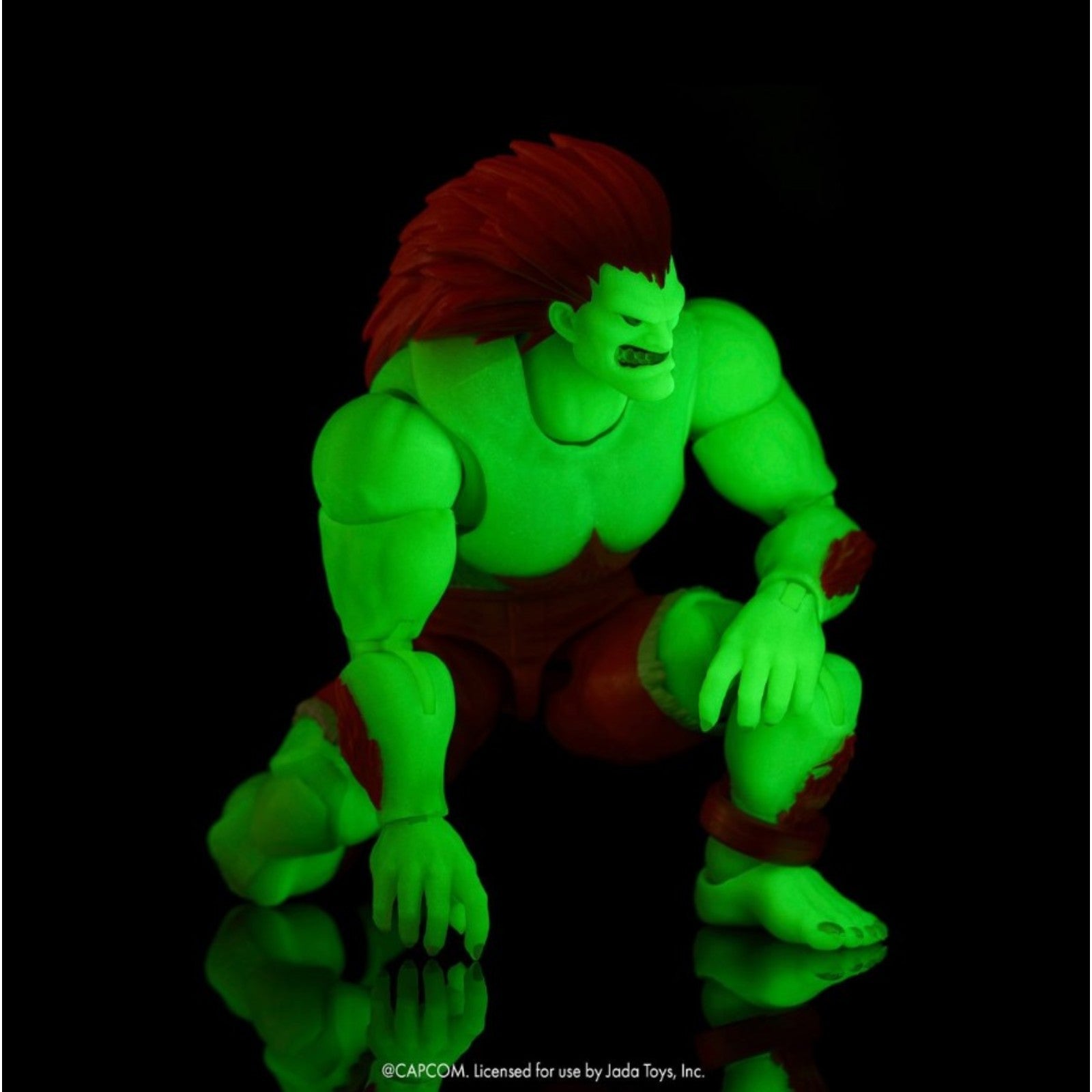 PRE-ORDER: Ultra Street Fighter II Blanka Glow-in-the-Dark 6-Inch Scale Action Figure - Entertainment Earth Exclusive