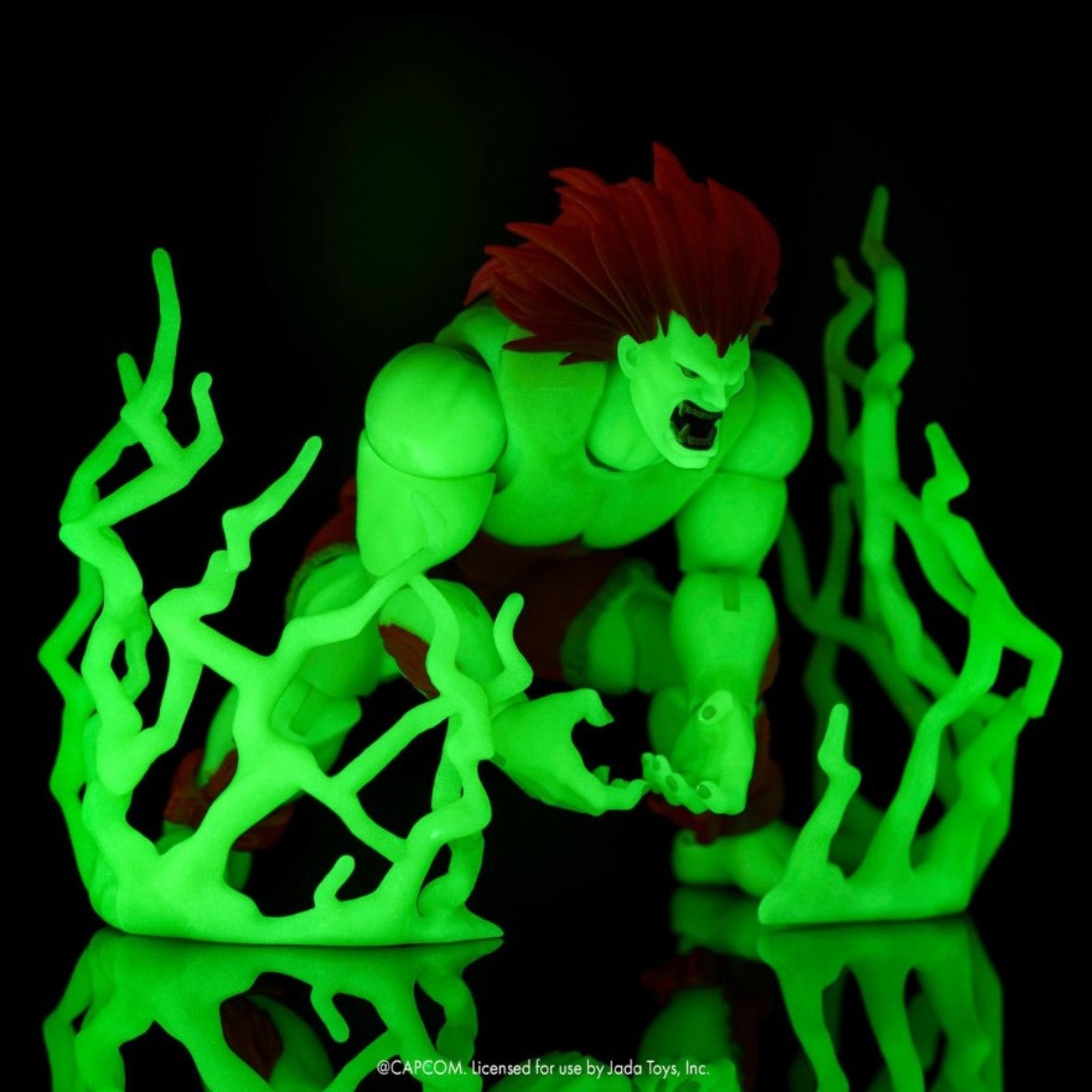 PRE-ORDER: Ultra Street Fighter II Blanka Glow-in-the-Dark 6-Inch Scale Action Figure - Entertainment Earth Exclusive
