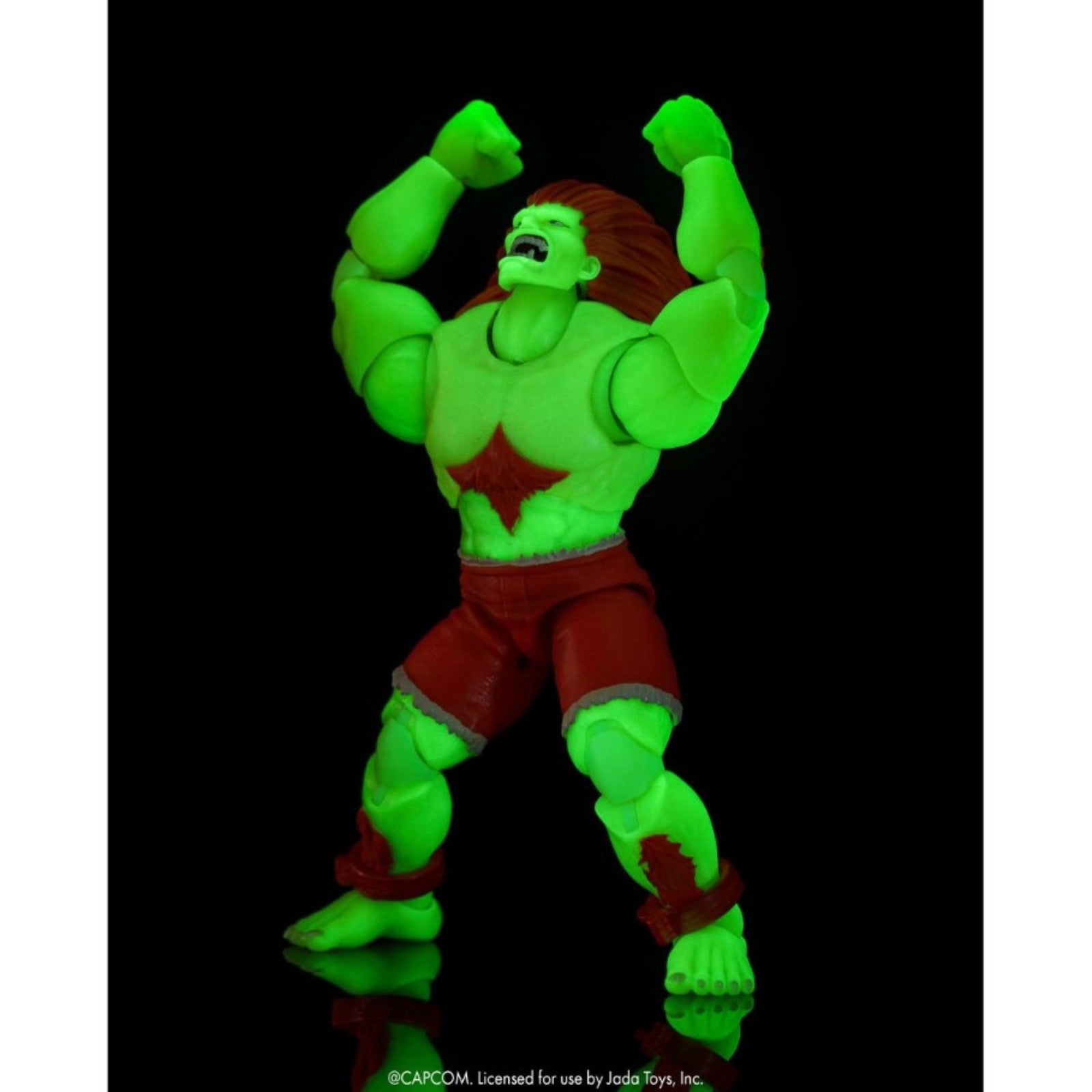 PRE-ORDER: Ultra Street Fighter II Blanka Glow-in-the-Dark 6-Inch Scale Action Figure - Entertainment Earth Exclusive