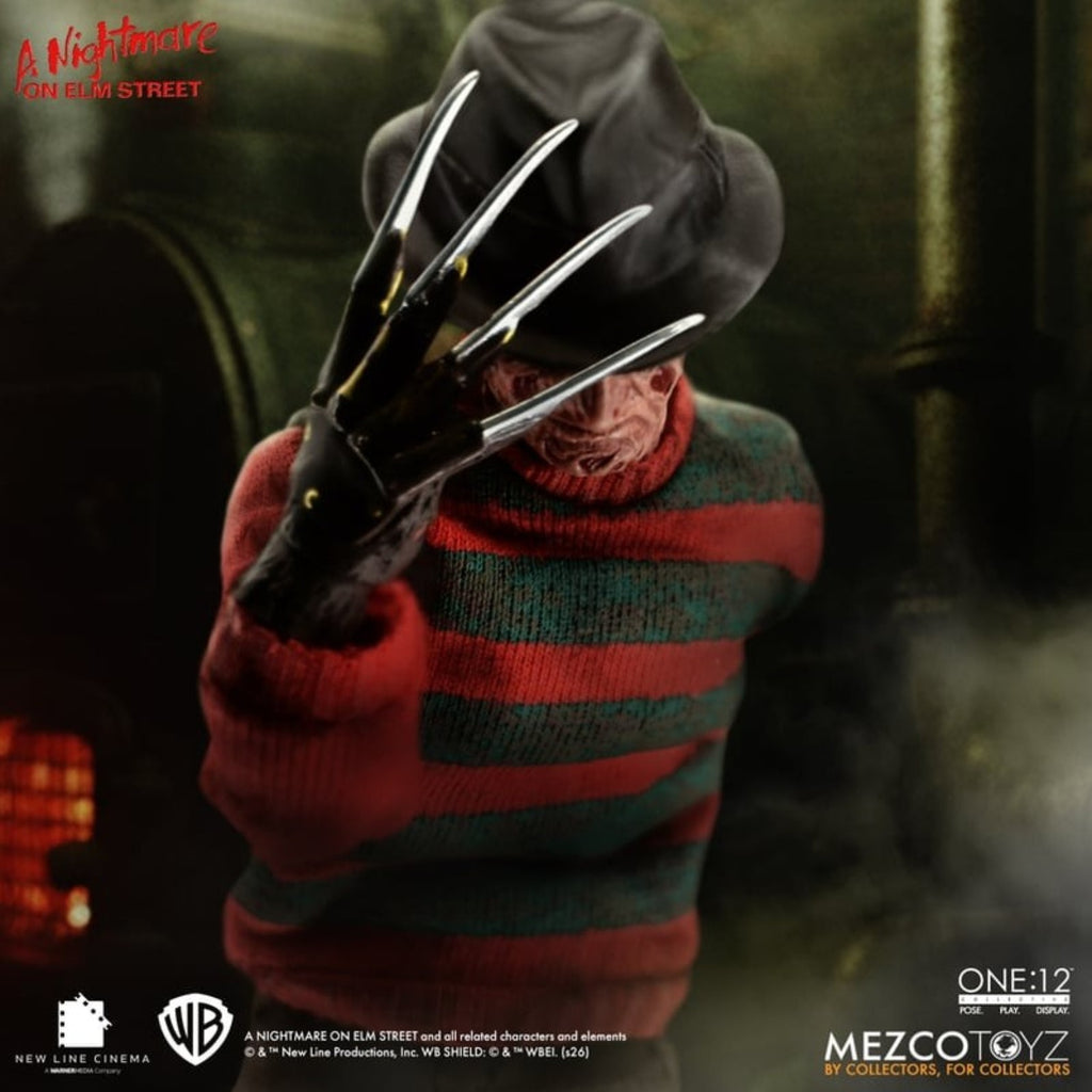 PRE-ORDER: Mezco One:12 Freddy Krueger A Nightmare on Elm Street Action Figure
