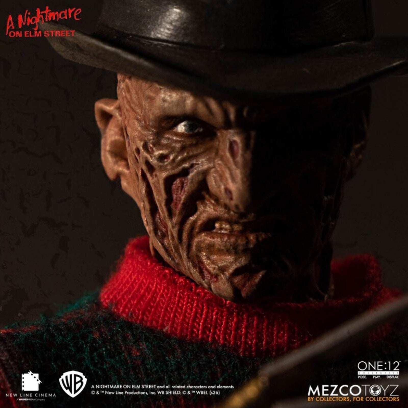 PRE-ORDER: Mezco One:12 Freddy Krueger A Nightmare on Elm Street Action Figure