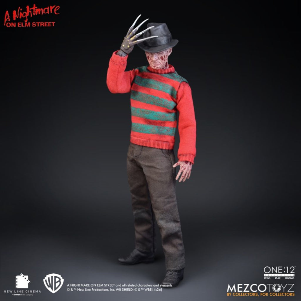 PRE-ORDER: Mezco One:12 Freddy Krueger A Nightmare on Elm Street Action Figure