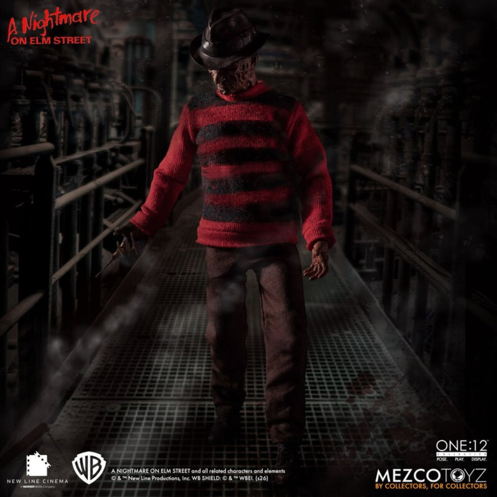 PRE-ORDER: Mezco One:12 Freddy Krueger A Nightmare on Elm Street Action Figure