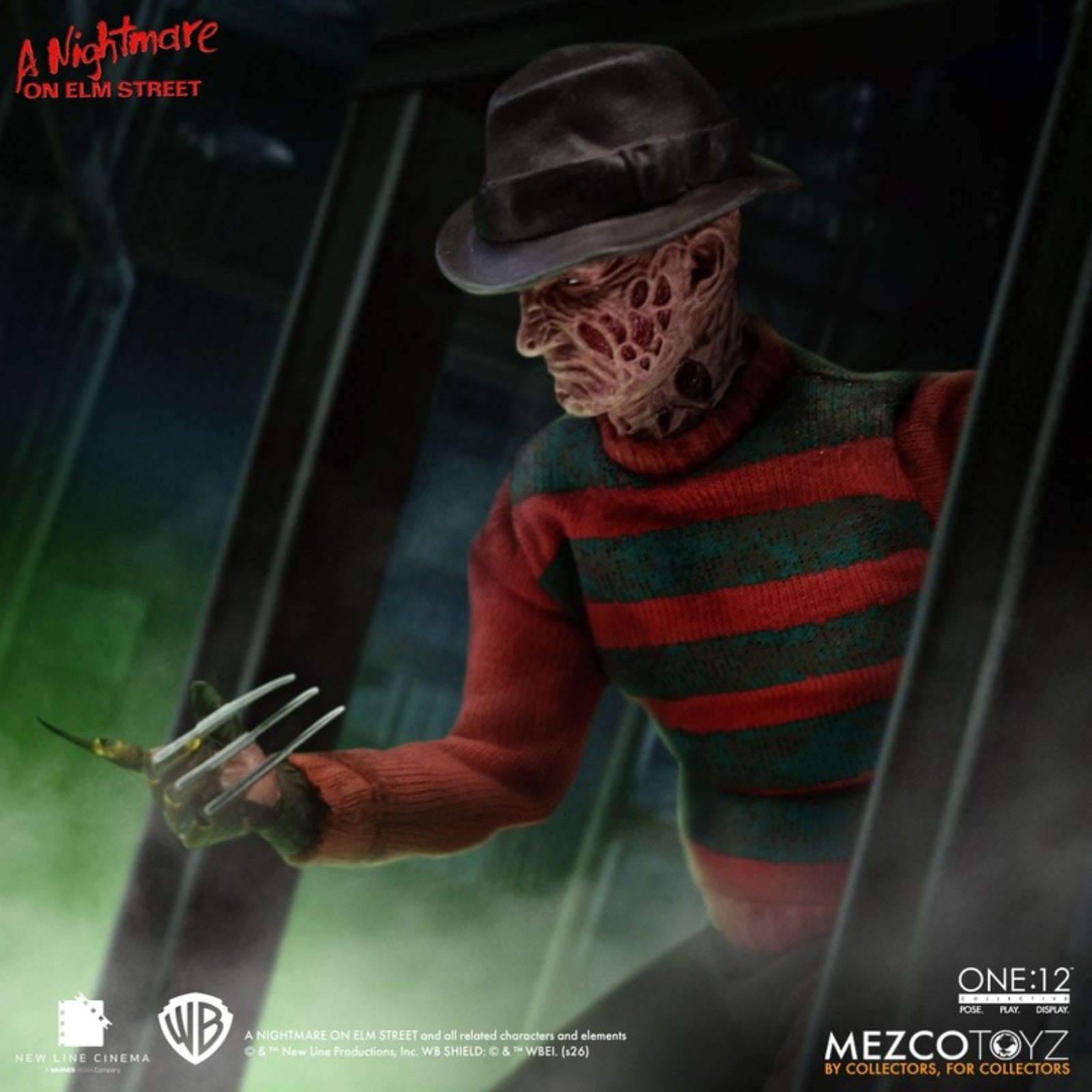 PRE-ORDER: Mezco One:12 Freddy Krueger A Nightmare on Elm Street Action Figure