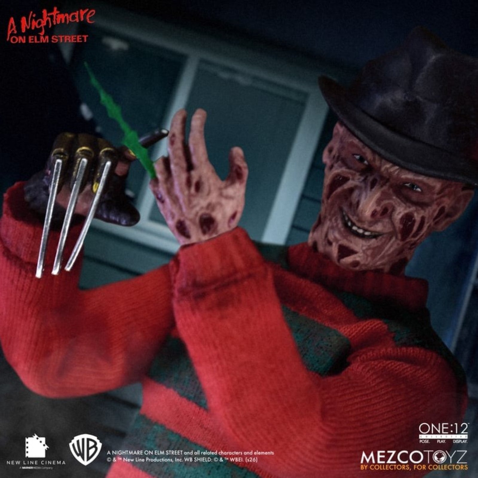 PRE-ORDER: Mezco One:12 Freddy Krueger A Nightmare on Elm Street Action Figure
