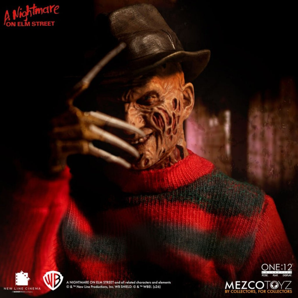 PRE-ORDER: Mezco One:12 Freddy Krueger A Nightmare on Elm Street Action Figure
