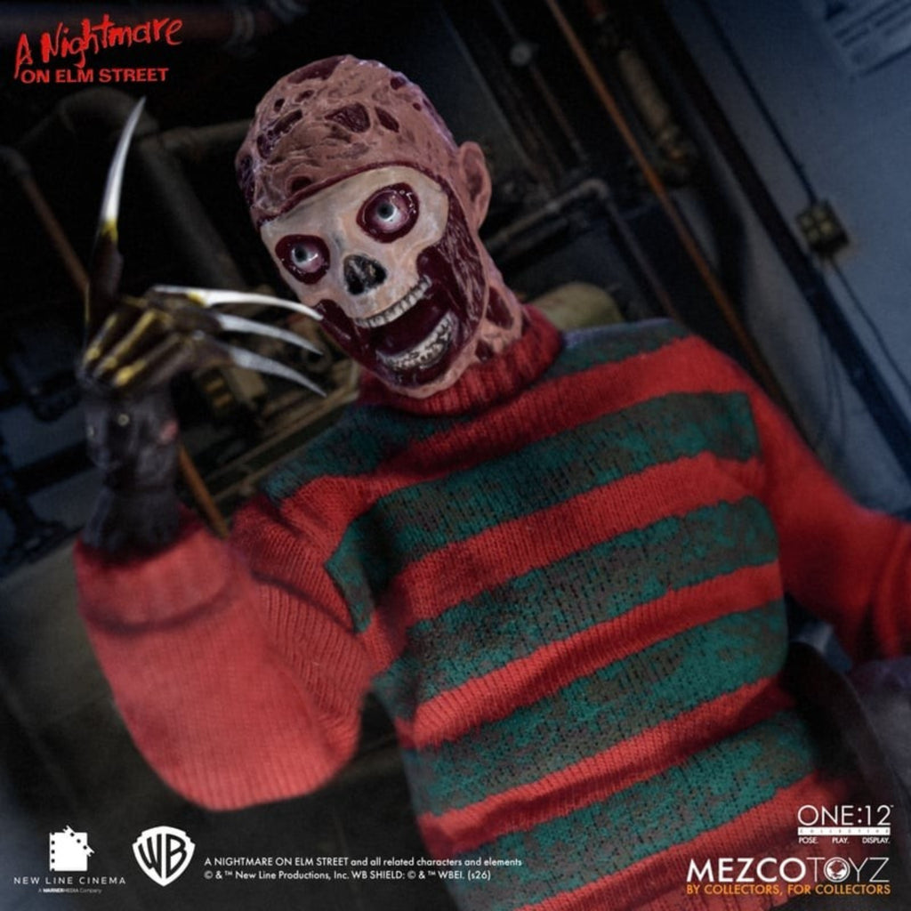 PRE-ORDER: Mezco One:12 Freddy Krueger A Nightmare on Elm Street Action Figure