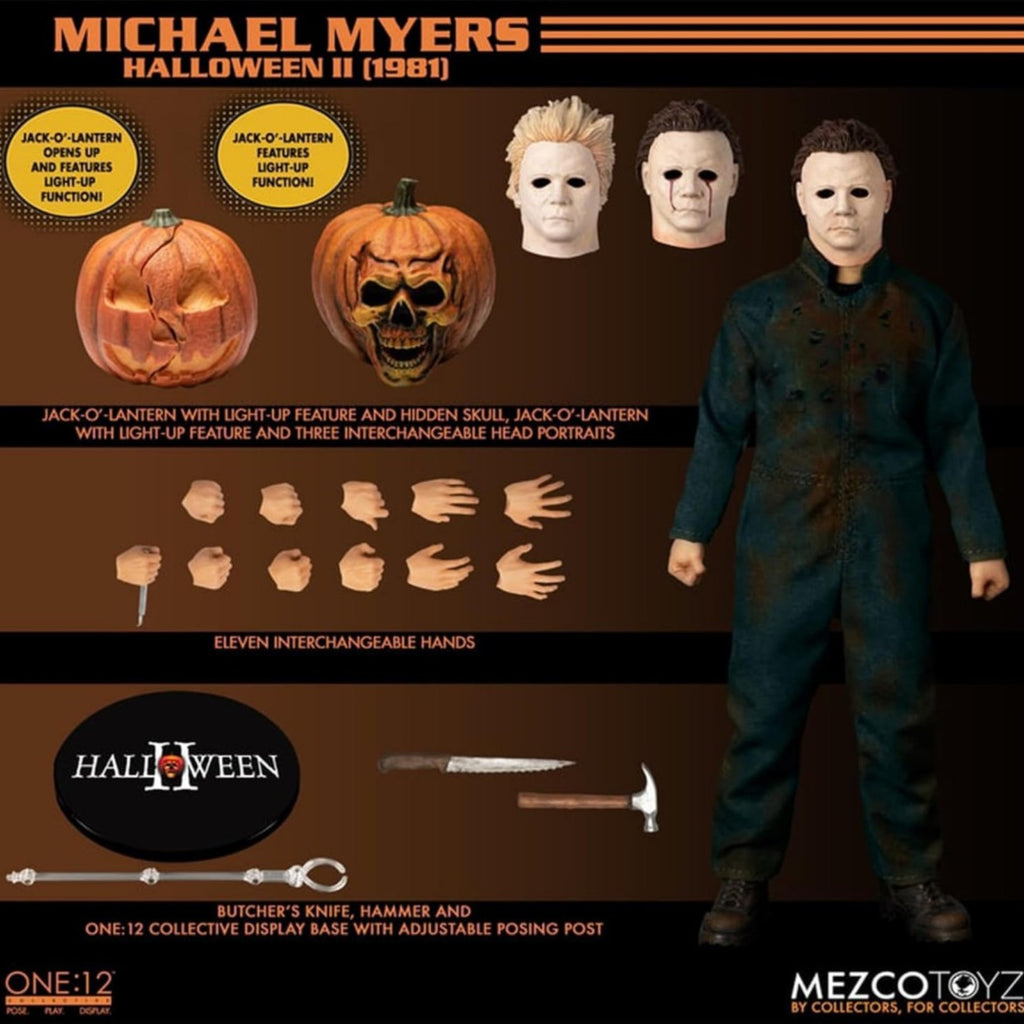 Mezco Toyz Halloween II (1981) Michael Myers One:12 Collective Action Figure