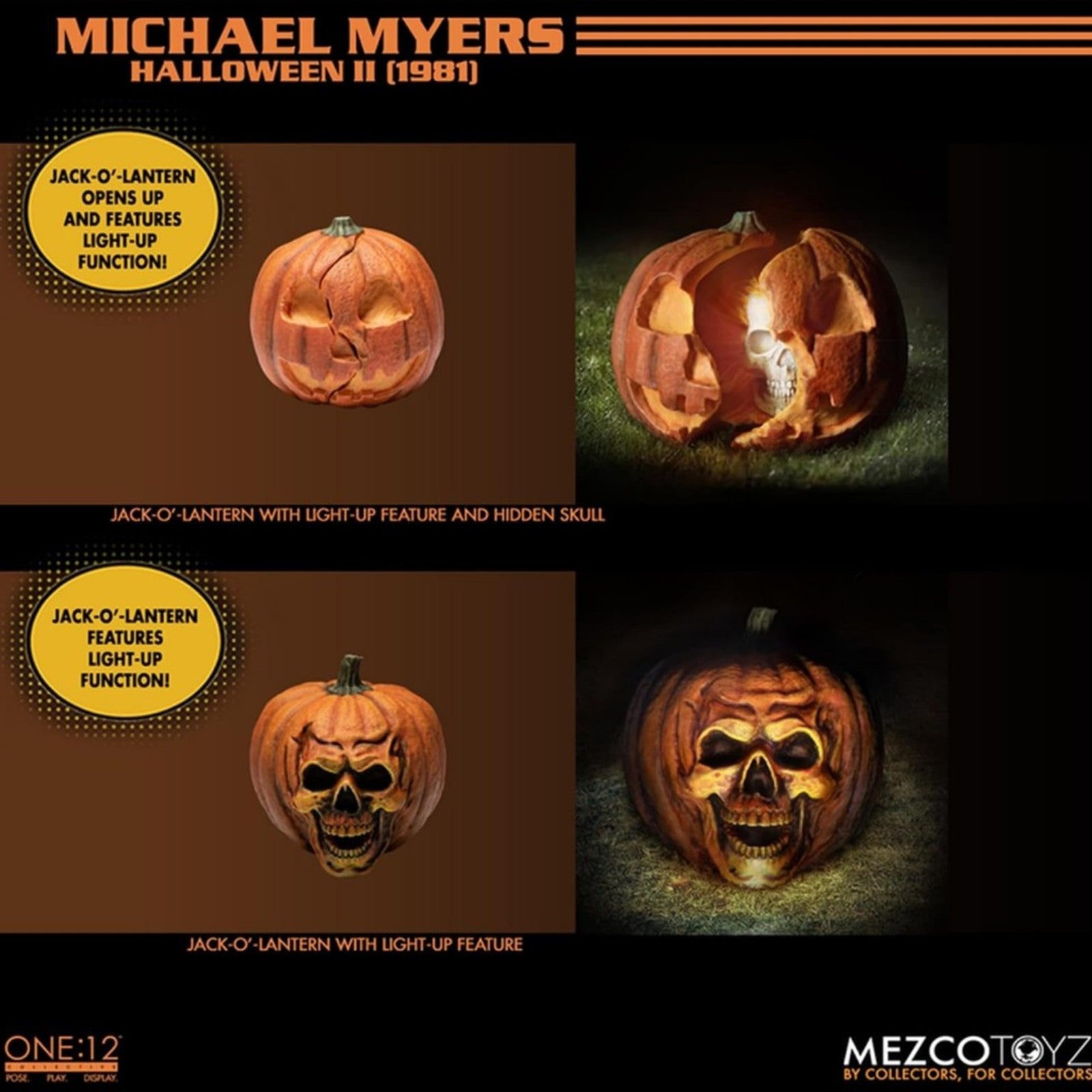 Mezco Toyz Halloween II (1981) Michael Myers One:12 Collective Action Figure