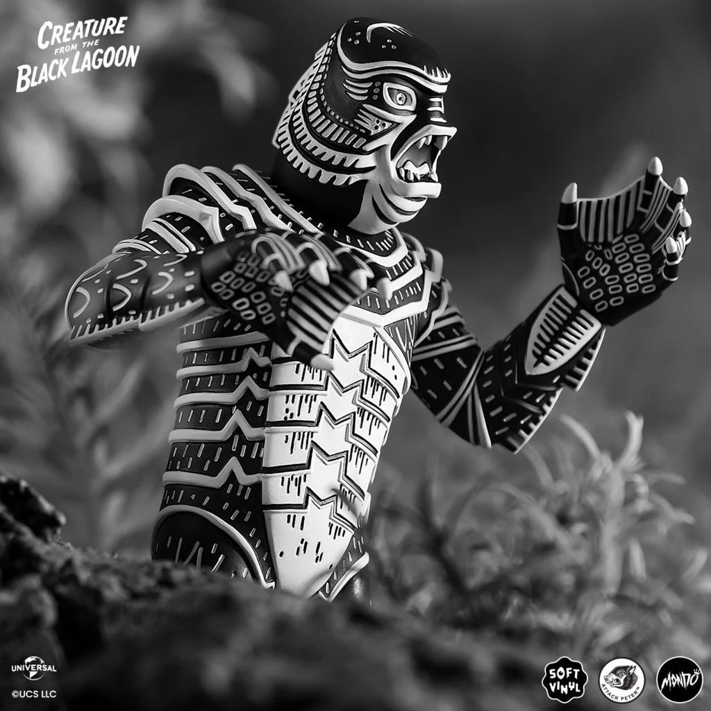 PRE-ORDER: Creature From The Black Lagoon by Attack Peter Linocut Variant Soft Vinyl Figure - Mondo