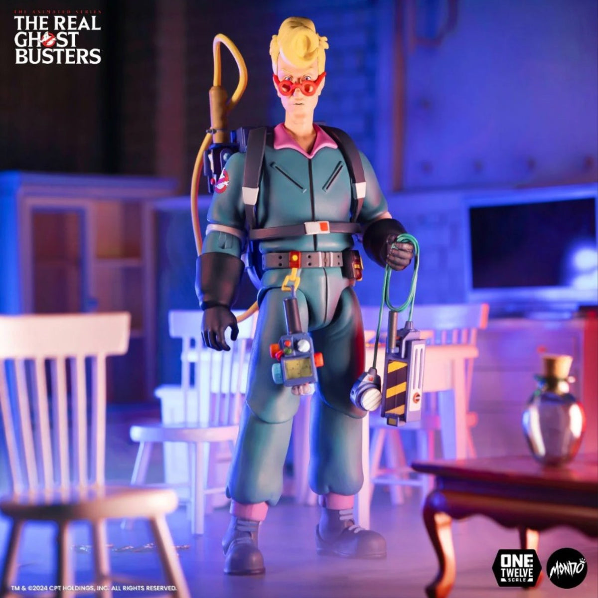 Mondo The Real Ghostbusters Egon Spengler 1:12 Scale Action Figure