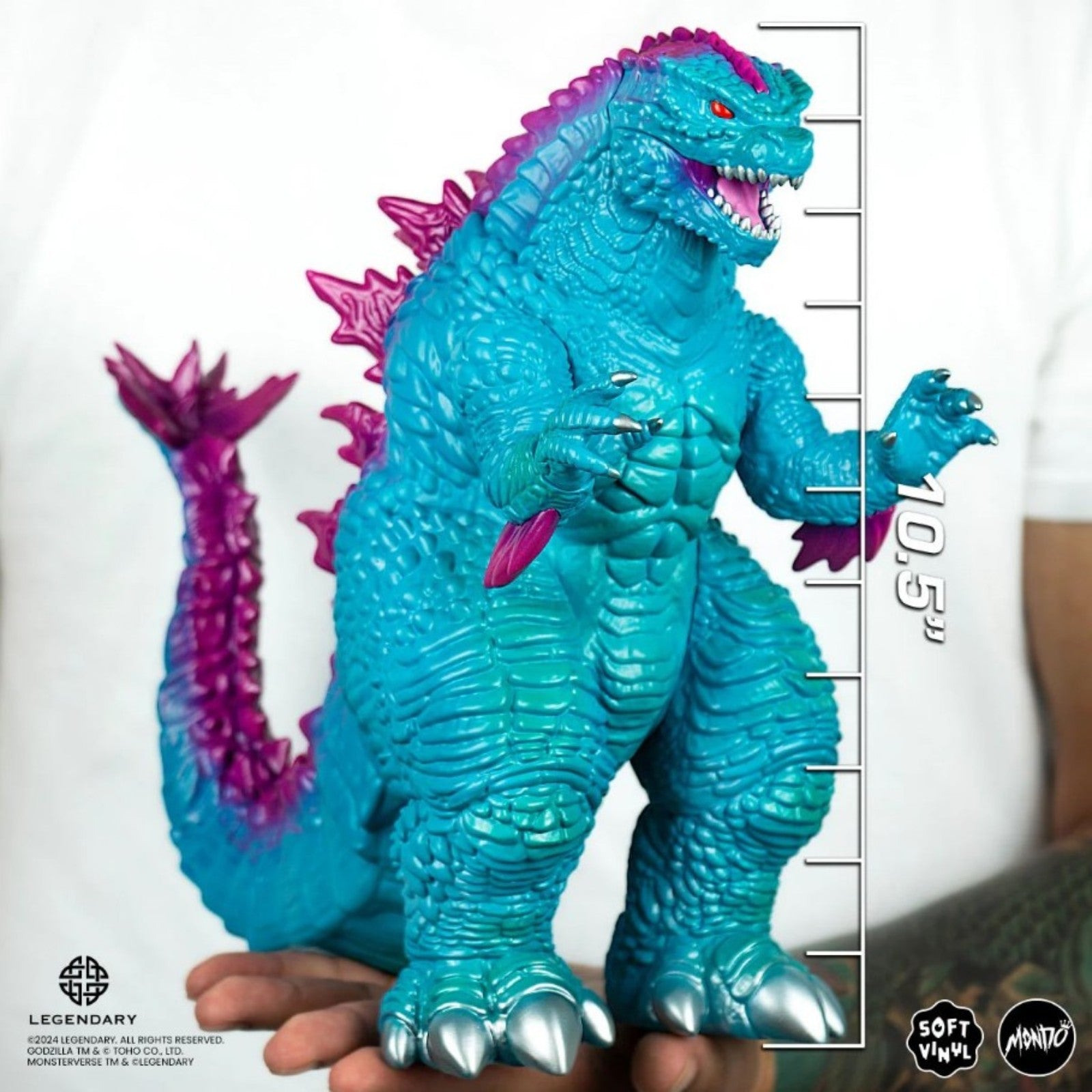 PRE-ORDER: Godzilla x Kong: The New Empire Godzilla Hollow Earth Variant Soft Vinyl Figure - Mondo