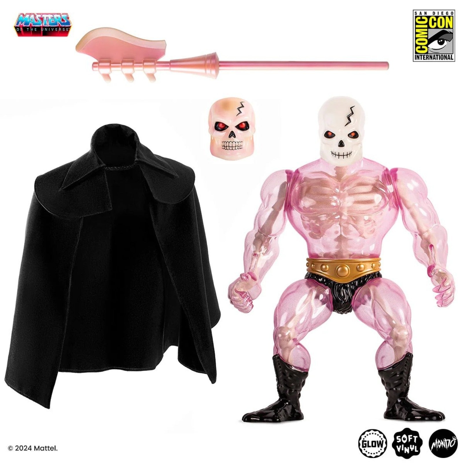 PRE-ORDER: Masters of the Universe Scareglow Cherry Blossom Glow-in-the-Dark Soft Vinyl Figure - SDCC Exclusive - Mondo