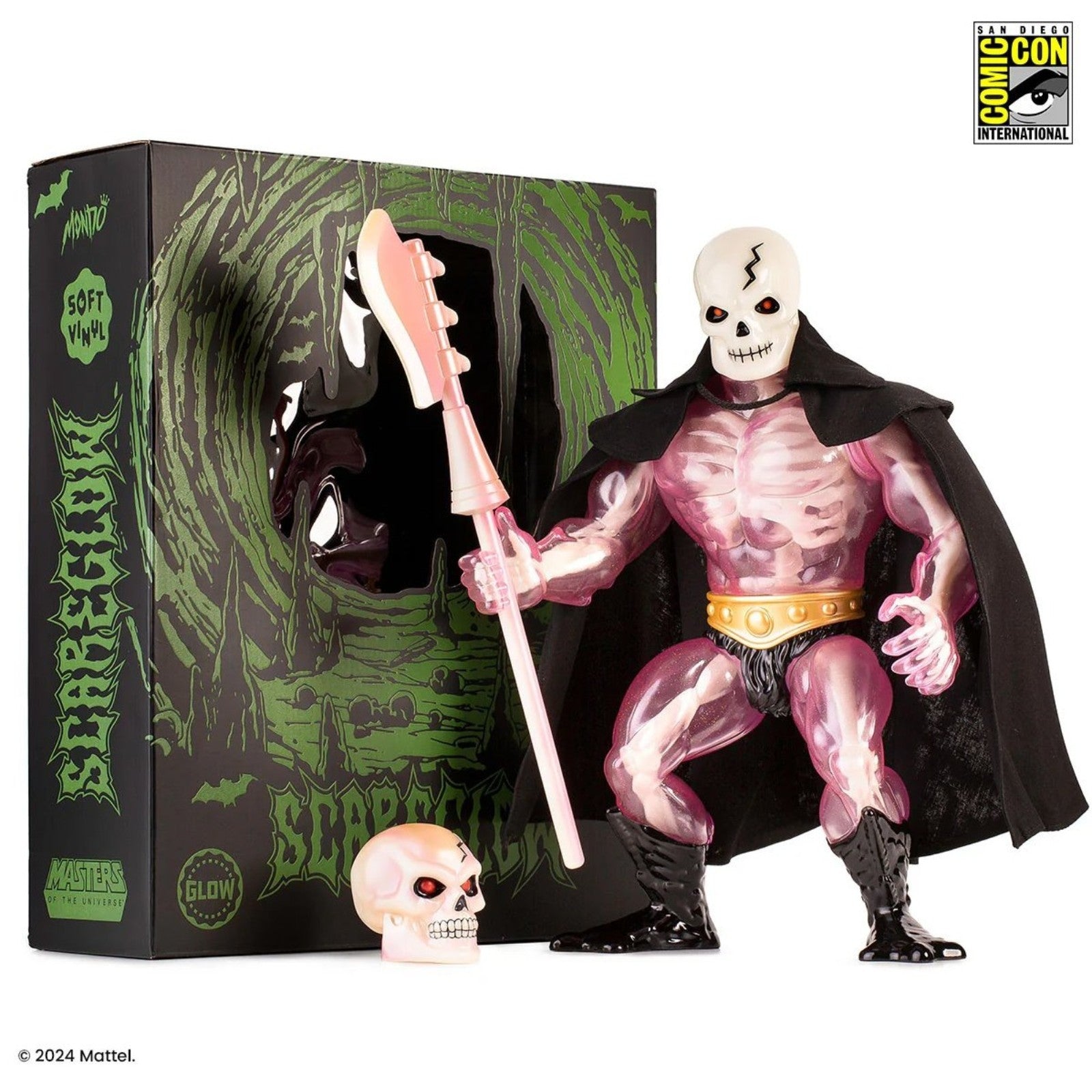 PRE-ORDER: Masters of the Universe Scareglow Cherry Blossom Glow-in-the-Dark Soft Vinyl Figure - SDCC Exclusive - Mondo