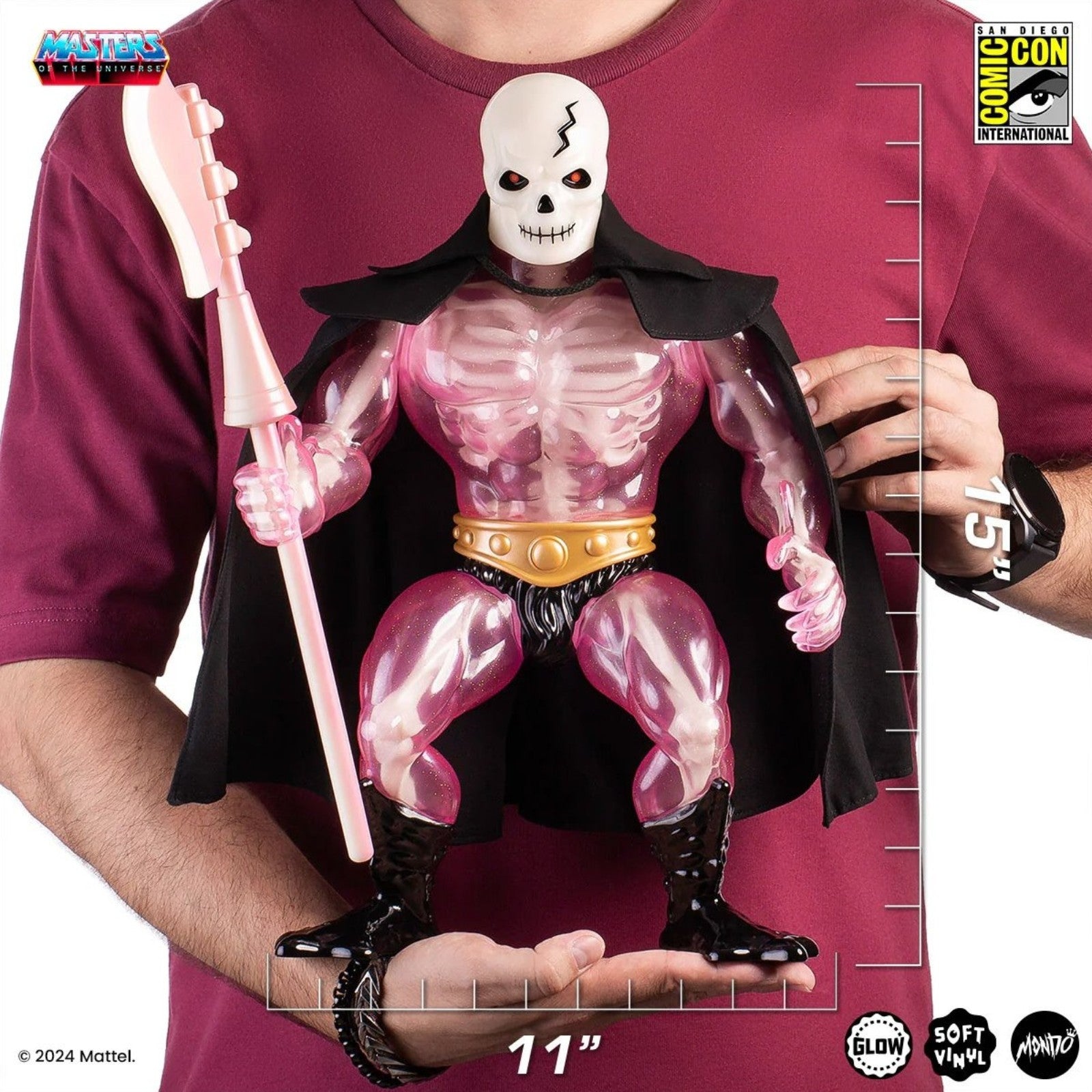 PRE-ORDER: Masters of the Universe Scareglow Cherry Blossom Glow-in-the-Dark Soft Vinyl Figure - SDCC Exclusive - Mondo