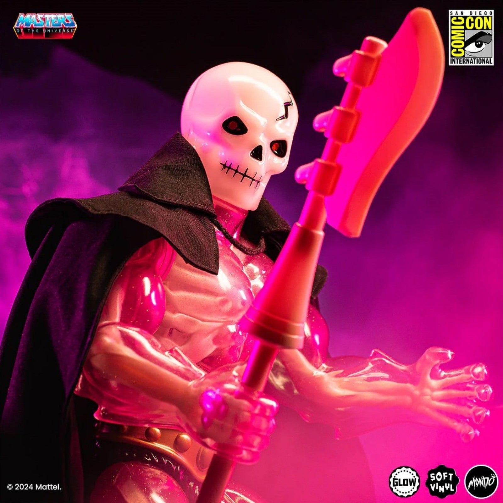 PRE-ORDER: Masters of the Universe Scareglow Cherry Blossom Glow-in-the-Dark Soft Vinyl Figure - SDCC Exclusive - Mondo