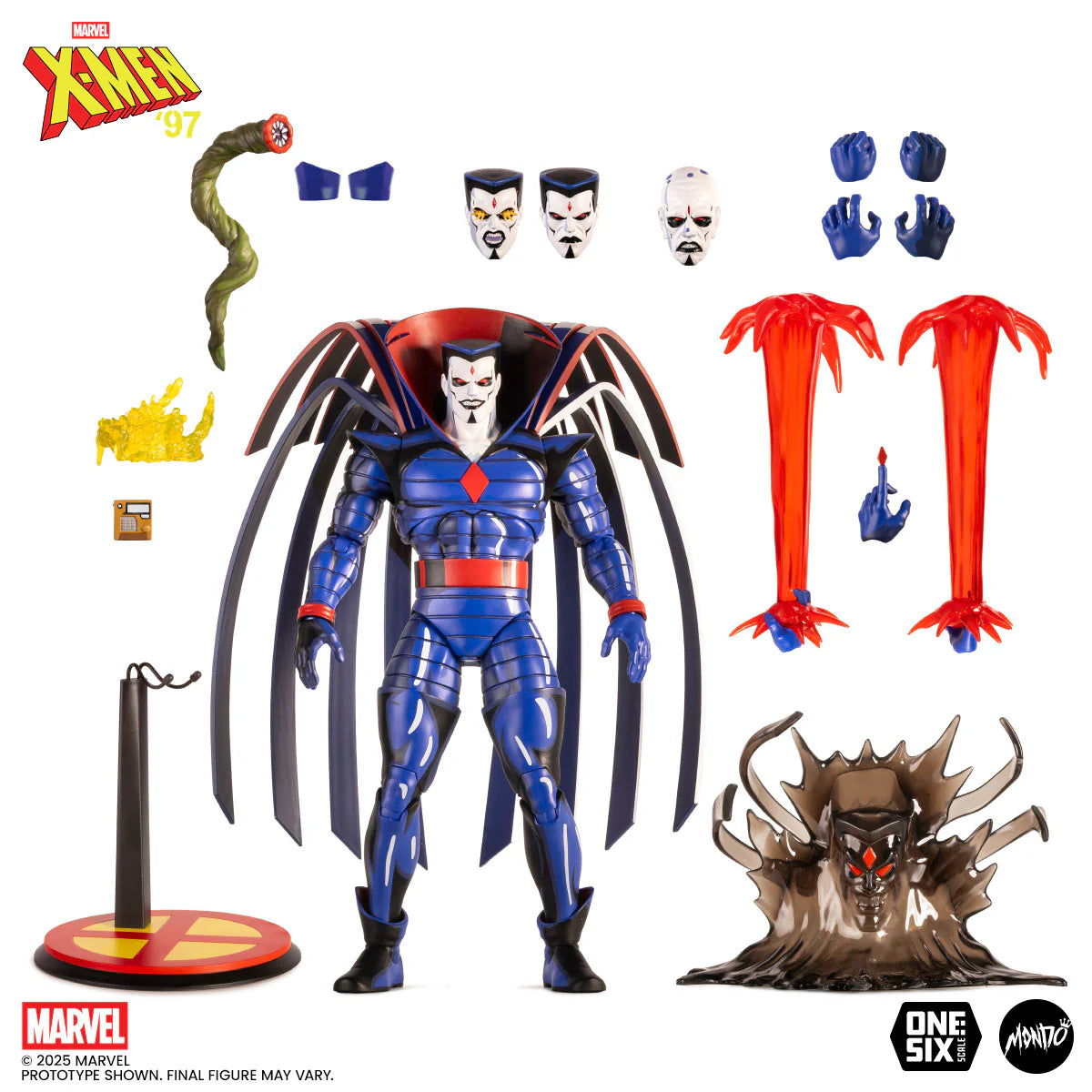 PRE-ORDER: X-Men '97 Mr. Sinister Deluxe 1:6 Scale Action Figure - Mondo