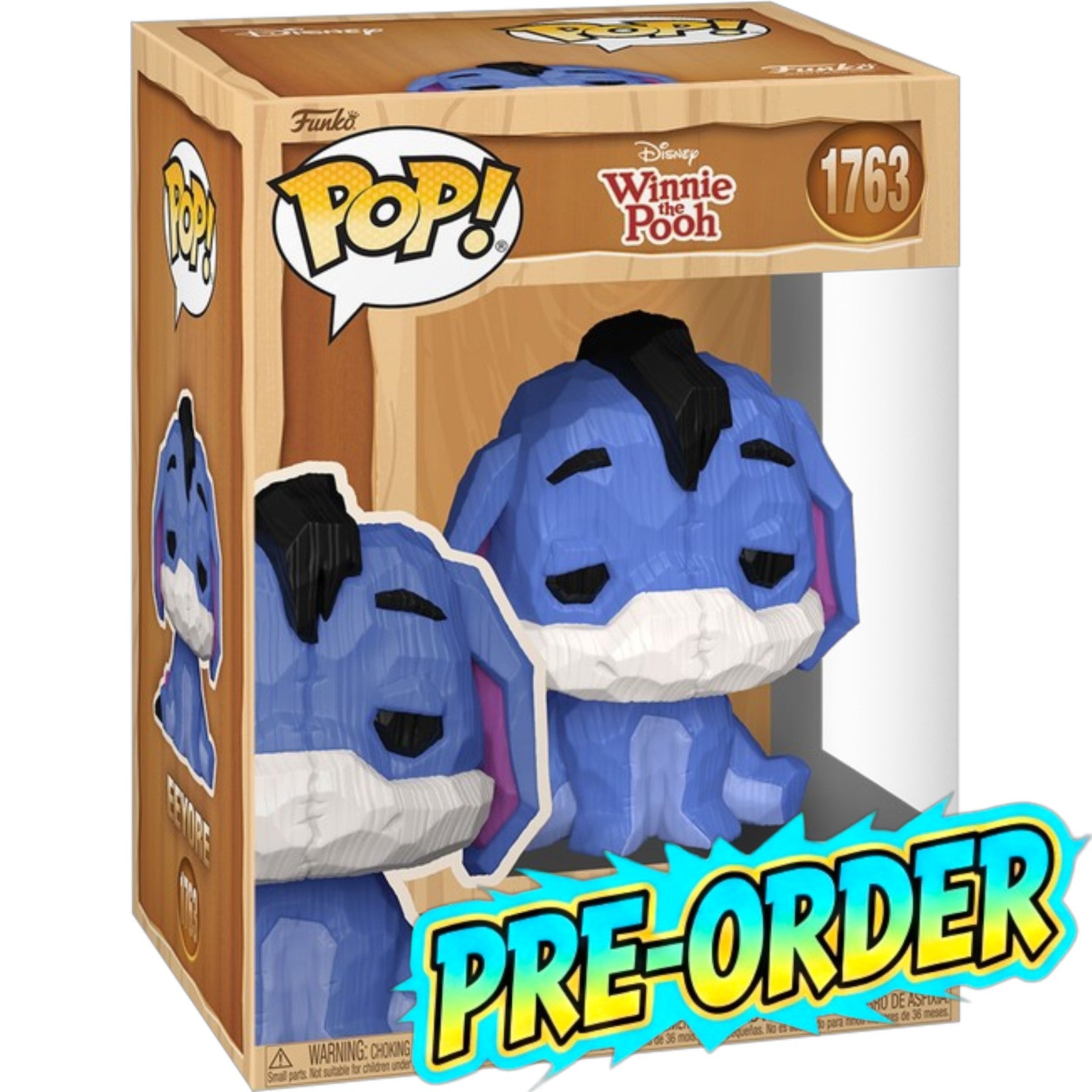 PRE-ORDER: Winnie the Pooh Eeyore Whittled Funko Pop! Vinyl Figure #1763
