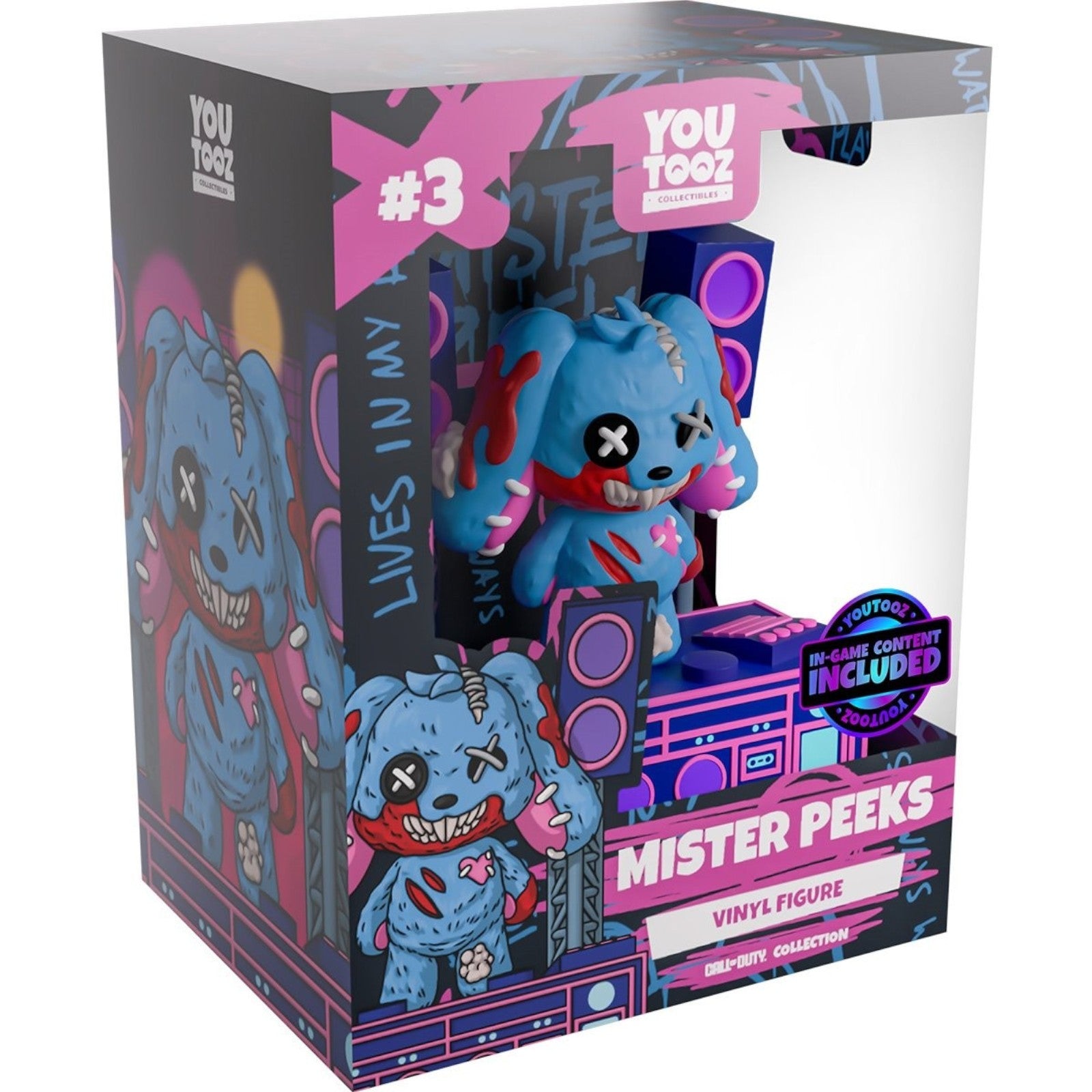 Call of Duty Collection Mister Peeks Vinyl Figure #3 Youtooz