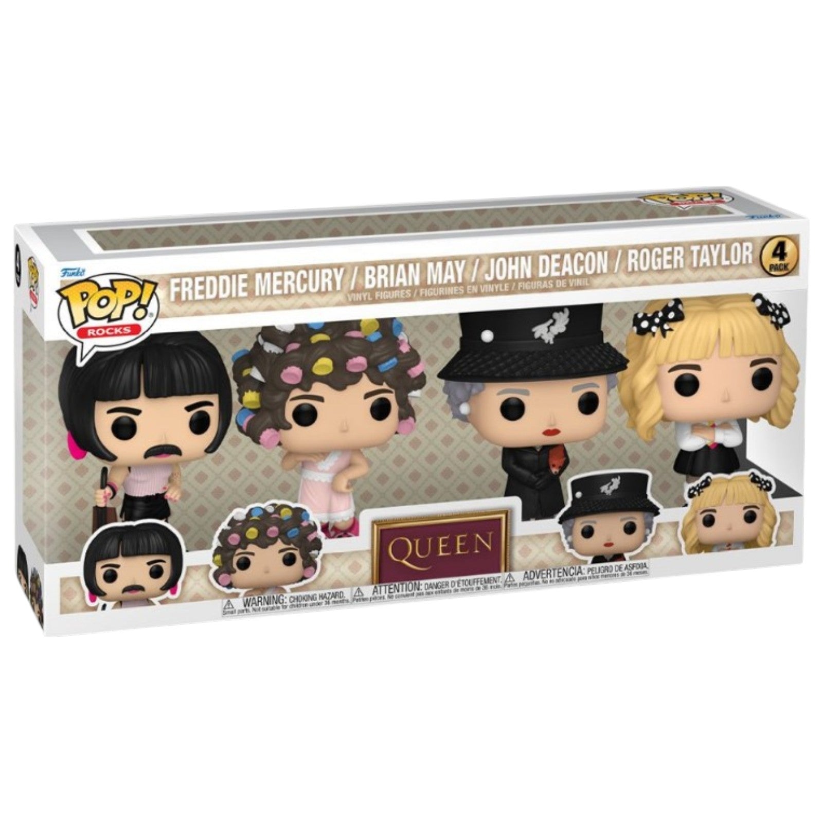 Queen I Want to Break Free Funko Pop! Vinyl Figure 4-Pack