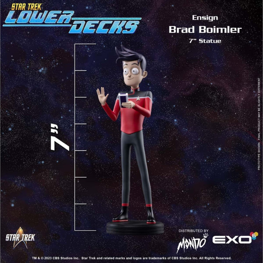 PRE-ORDER: Ensign Brad Boimler Star Trek: Lower Decks EXO-6 MONDO 7-Inch Statue