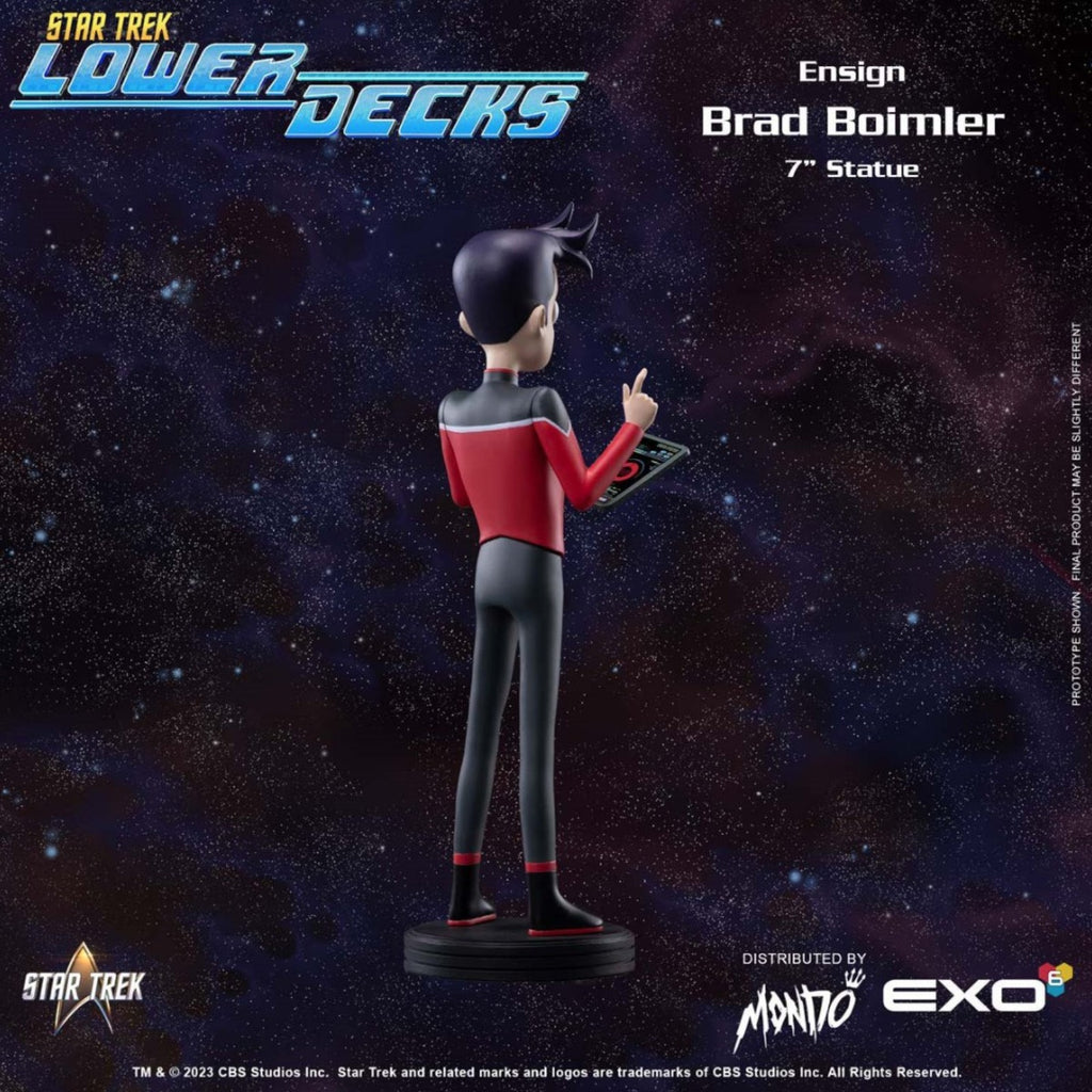 PRE-ORDER: Ensign Brad Boimler Star Trek: Lower Decks EXO-6 MONDO 7-Inch Statue