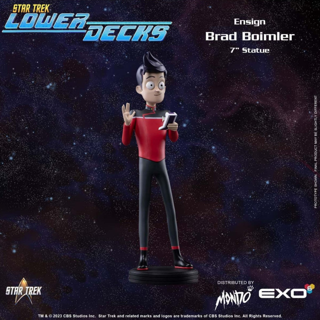PRE-ORDER: Ensign Brad Boimler Star Trek: Lower Decks EXO-6 MONDO 7-Inch Statue