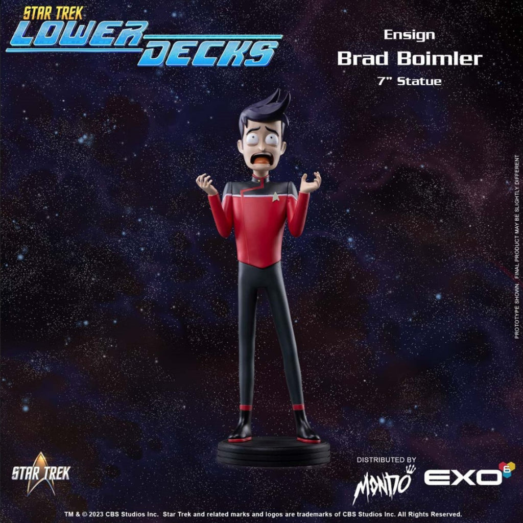 PRE-ORDER: Ensign Brad Boimler Star Trek: Lower Decks EXO-6 MONDO 7-Inch Statue