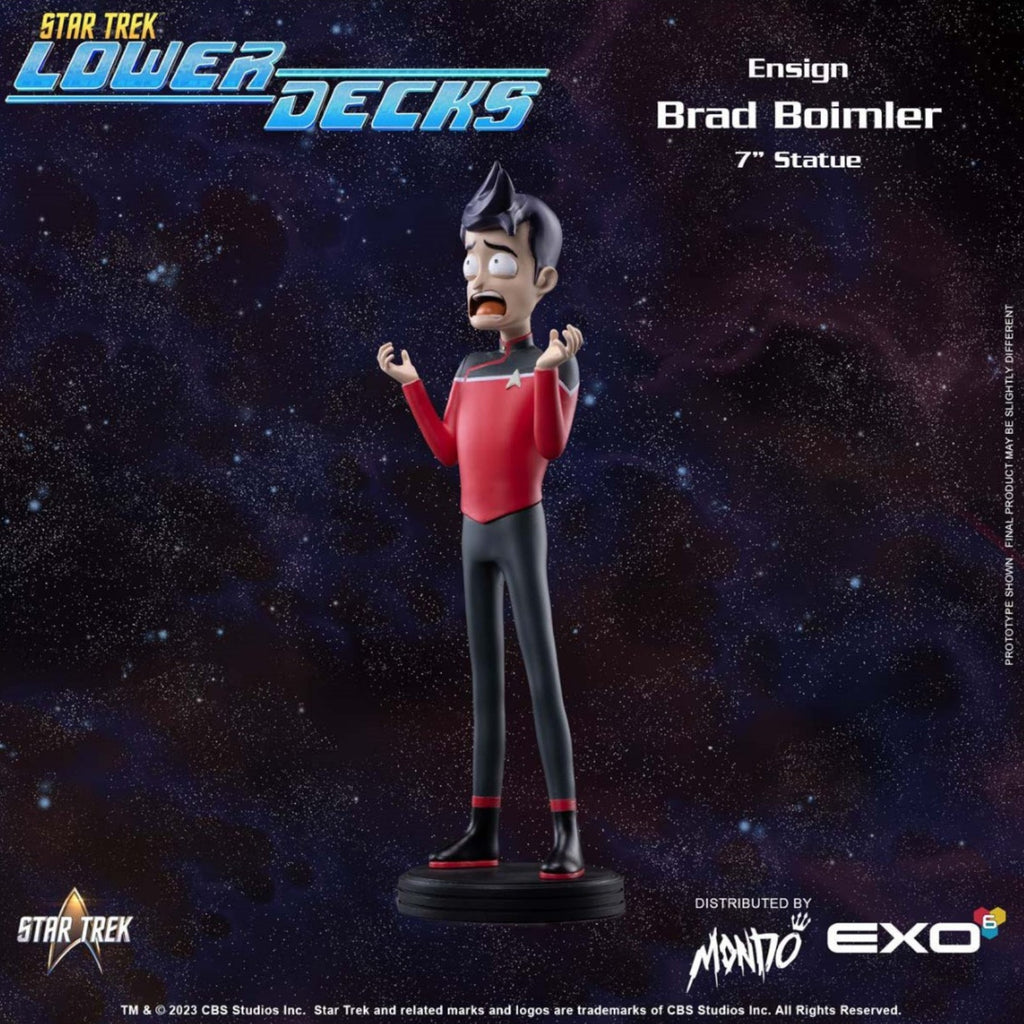 PRE-ORDER: Ensign Brad Boimler Star Trek: Lower Decks EXO-6 MONDO 7-Inch Statue