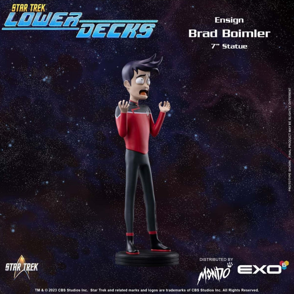 PRE-ORDER: Ensign Brad Boimler Star Trek: Lower Decks EXO-6 MONDO 7-Inch Statue