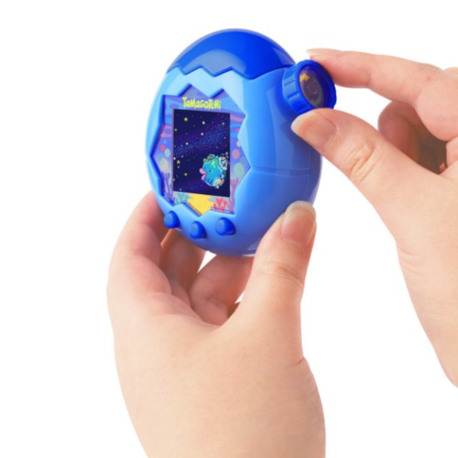 Tamagotchi Paradise Blue Water Digital Pet Bandai Namco