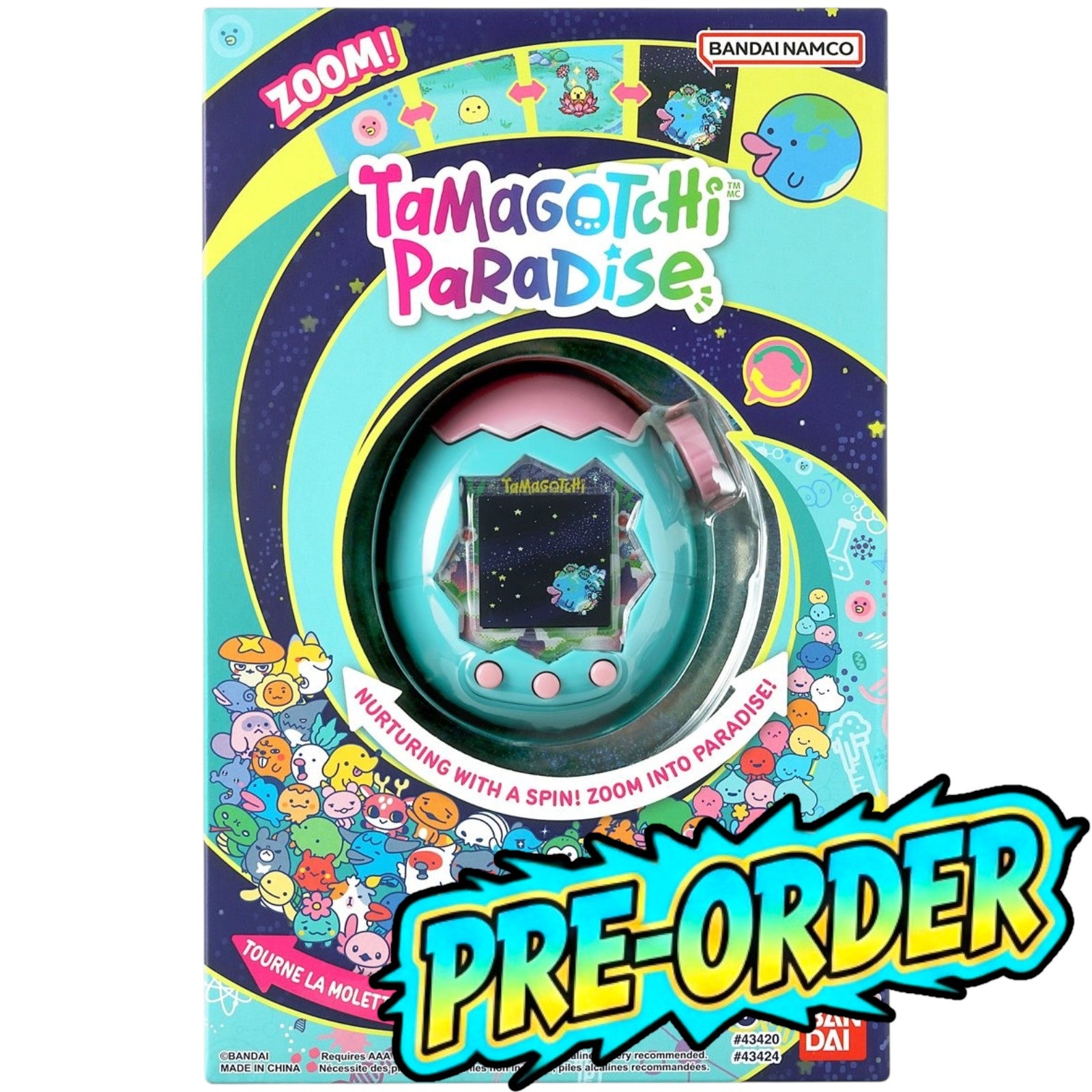 PRE-ORDER: Tamagotchi Paradise Jade Forest Digital Pet Bandai Namco