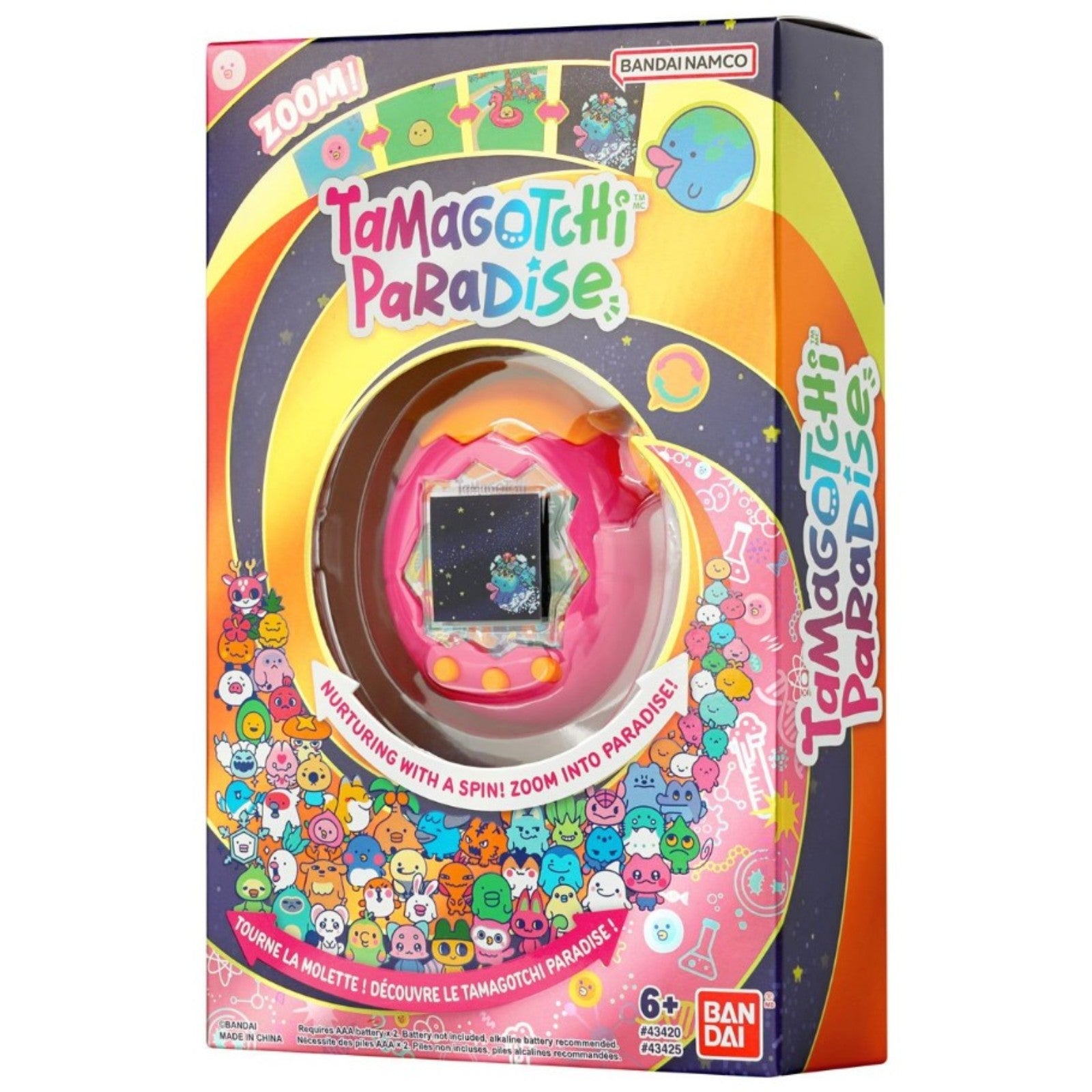 PRE-ORDER: Tamagotchi Paradise Orange Tropics Digital Pet Bandai Namco