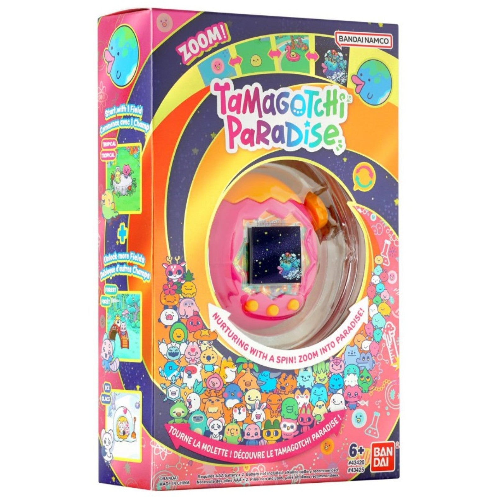 PRE-ORDER: Tamagotchi Paradise Orange Tropics Digital Pet Bandai Namco